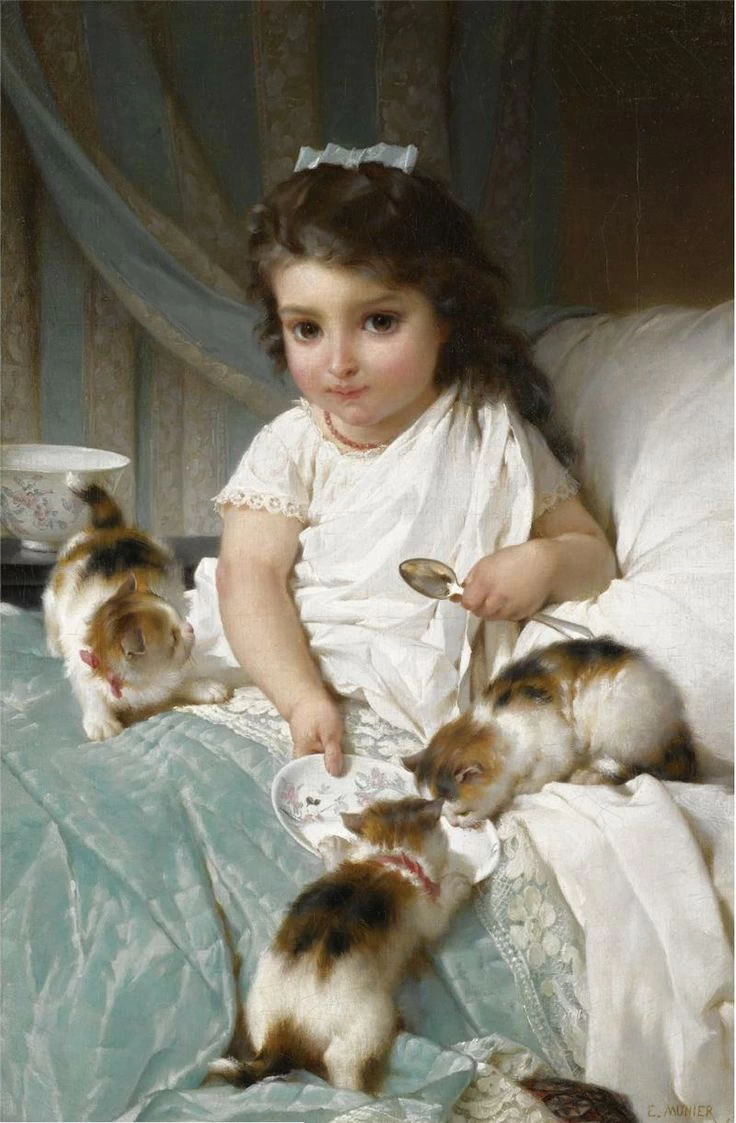 Nutrire i nuovi amici, 1881